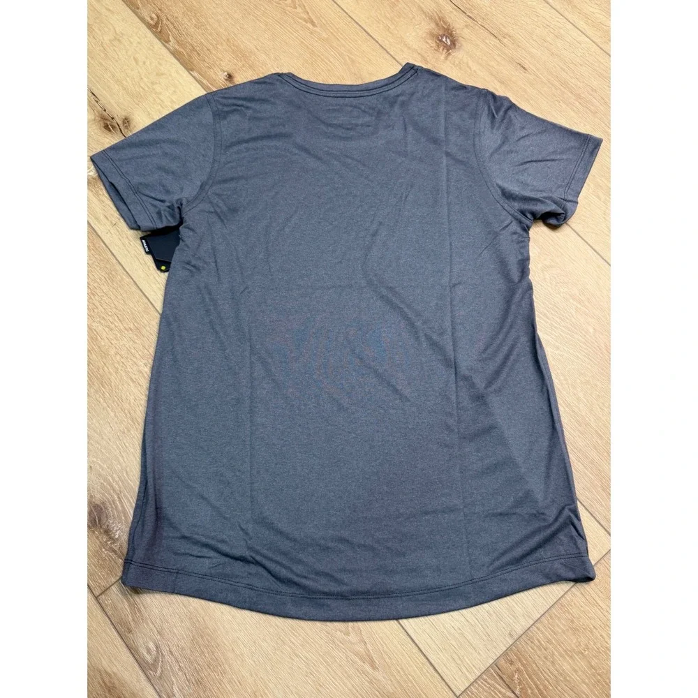 Under Armour HeatGear Womens Large Black Short Sleeve Loose Fit Athletic T-Shirt - Picture 2 of 3